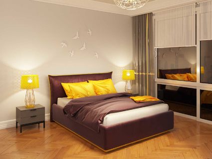 Кровать Nuvola Sicilia Next 103 (с основанием)