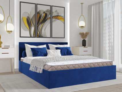 Кровать Димакс Джеффер + матрас Мистер Слип Soft Line мини хард 140х200