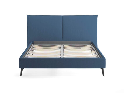 Кровать Сонум Dakota Рогожка пепельный 160х190