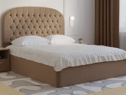 Кровать Lonax Венеция велюр Dolly-13 (с основанием) 120х190