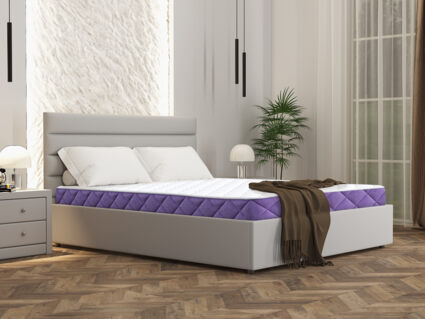 Кровать Димакс Левита + матрас Базилик Энерджи 24 медиум 140х200