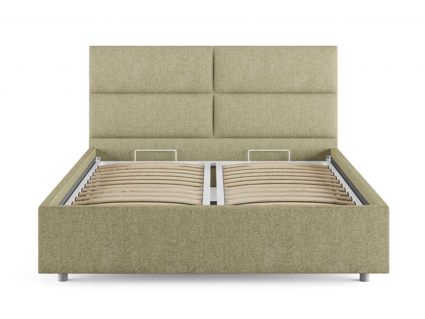 Кровать Сонум Omega Кашемир Бежевый (с подъемным механизмом) 120х190
