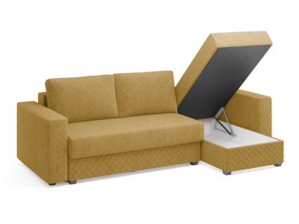 Диван Сонум Denver угловой Рогожка деним Длина 267 см