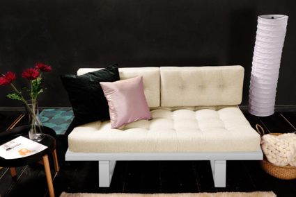 Диван Арско Торн-М двухместный кремовый Длина 140 см