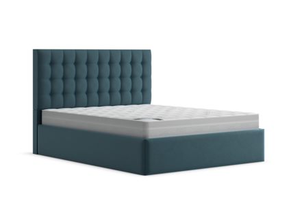 Кровать Lonax Аврора велюр Dolly-17 (с основанием)