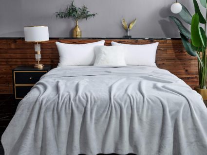 Плед Софи де Марко София (светло-серый) 220х240