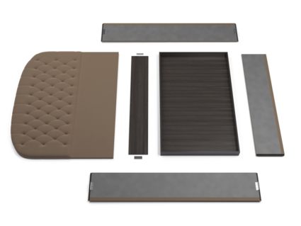 Кровать Lonax Венеция велюр Dolly-1 (с подъемным механизмом) 140х190