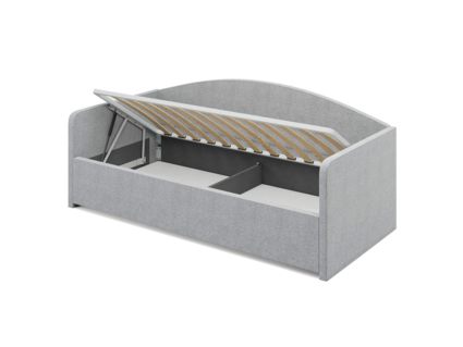 Кровать Сонум Uno Кашемир Латте (с подъемным механизмом) 90х200