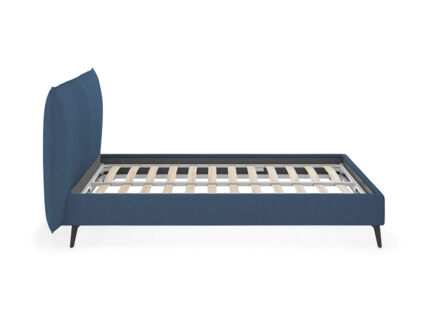 Кровать Сонум Dakota Рогожка пепельный 160х190