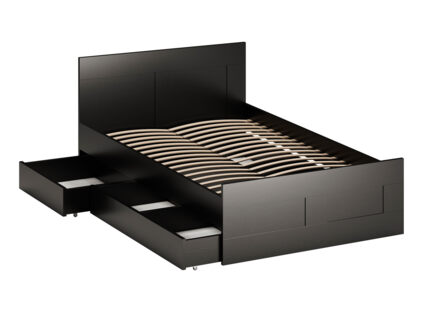 Кровать Гуд Лакк Сириус дуб венге 180х200