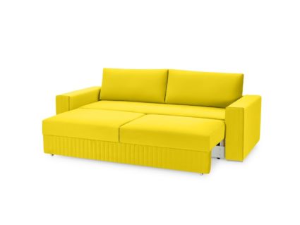 Диван Фиеста Мебель Тусон Лайт велюр Vivaldi 15 жёлтый