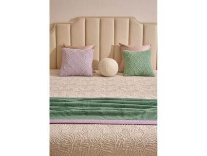 Плед Luxberry TULIP базилик/фиалка 150х200