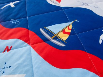 Комплект постельного белья Софи де Марко Маяки с одеялом 1,5-спальный