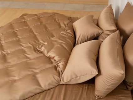 Простыня German Grass Sand Brilliant Grass на резинке 180х200