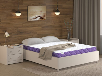 Кровать Димакс Риос + матрас Базилик Фреш 21 Кокос Массаж 140х200