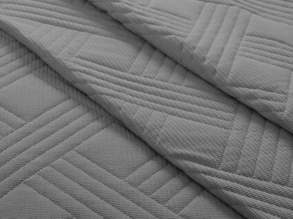 Покрывало Primavelle Velvet серое 220х240