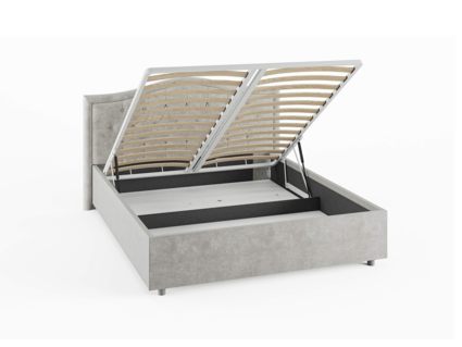 Кровать Сонум Ancona Рогожка Мокко (с подъемным механизмом) 200х190