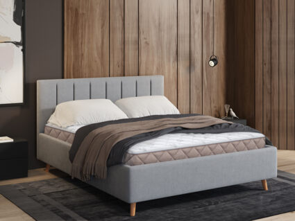 Кровать Димакс Амадора + матрас Мистер Слип Multi Line стронг 140х200