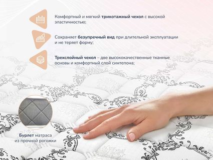 Матрас Димакс Твист Ролл Лайт стиф 539