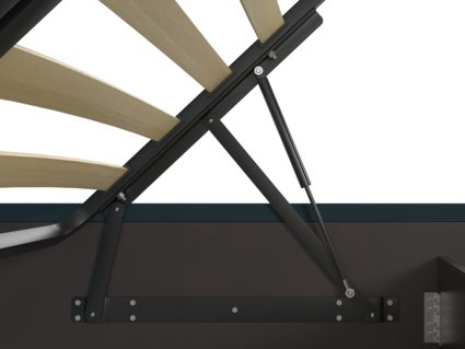 Кровать Lonax Аврора велюр Dolly-2 (с подъемным механизмом) 120х200