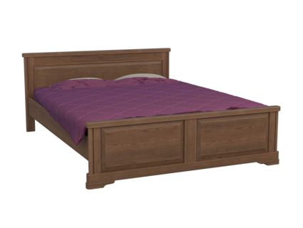 Кровать DreamLine Эдем лайт бук Орех 180х190
