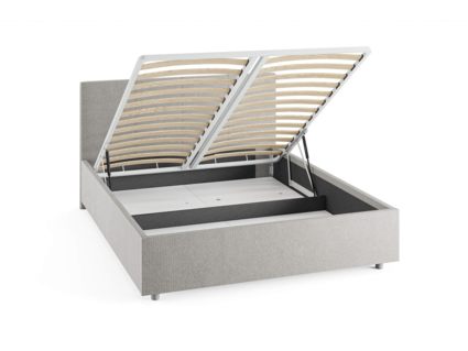 Кровать Сонум Prato Кашемир Синий (с подъемным механизмом) 200х190