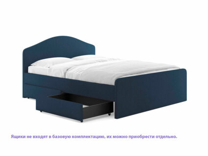 Кровать Сонум Emma Микровелюр лаванда 160х200