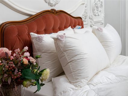 Подушка German Grass Sky Down Grass средняя 50х70