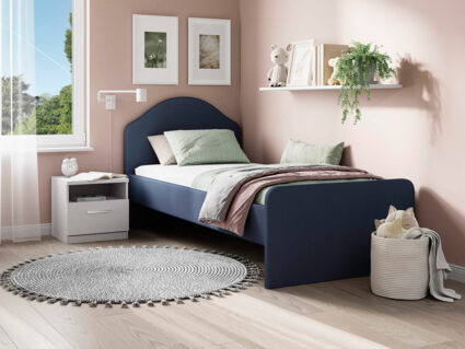 Кровать Сонум Emma Микровелюр лаванда 160х200