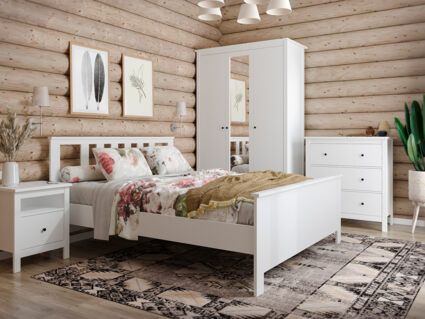 Комод Гуд Лакк Сага белый