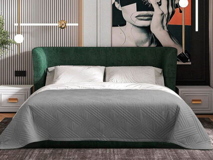 Покрывало Primavelle Velvet серое 240х260