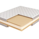 Матрас BeautyRoll Roll Foam Hard 14 Latex Double Lux 150х190
