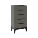 Комод Rivi Goodman (узкий) Серый графит/венге 40х60
