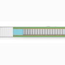 Матрас Denwir CLASSIC MIDDLE FOAM TFK 80х120