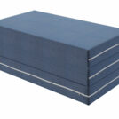 Футон DreamLine Eco (рогожка синяя) 160х200