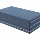 Футон DreamLine Classik (рогожка синяя) 80х200