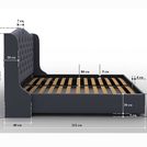 Кровать Sleeptek Premier 5 Велюр 46 200х200