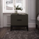 Тумба Rivi Goodman Серый графит/венге 40х60