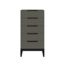 Комод Rivi Goodman (узкий) Серый графит/венге 40х60