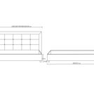 Кровать Димакс Норма + Агат с подъемным механизмом 160х200