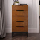 Комод Rivi Goodman (узкий) Карамель/венге 40х60